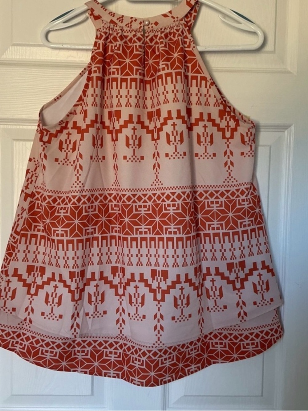 Pretty Patterned Halter Top - Picture 2 of 7